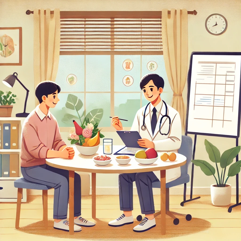 Patients are matched with nutritionists for personalized meal planning based on dietary needs.